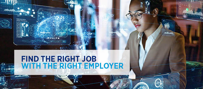 Find the right job with the right employer